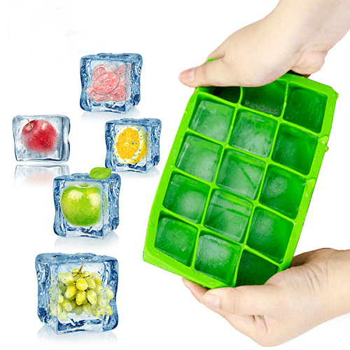 15 bacs à glaçons en silicone