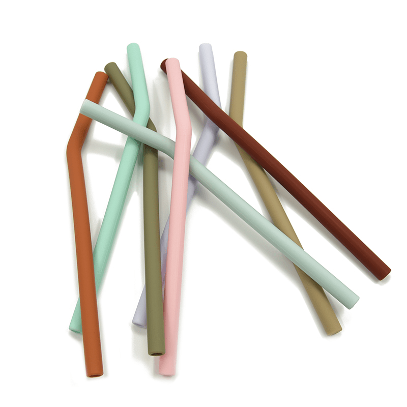 Paille en silicone